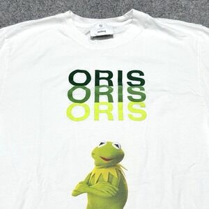 Oris Watches Kermit The Frog Muppets T-Shirt Large Pro Pilot X Organic Cotton